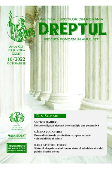 Revista Dreptul nr. 10/2022