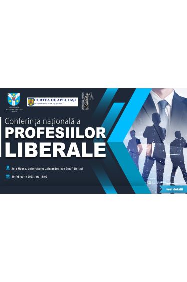 Conferința naționala a Profesiilor Liberale, 10 februarie 2023, TAXA PARTICIPARE ONLINE