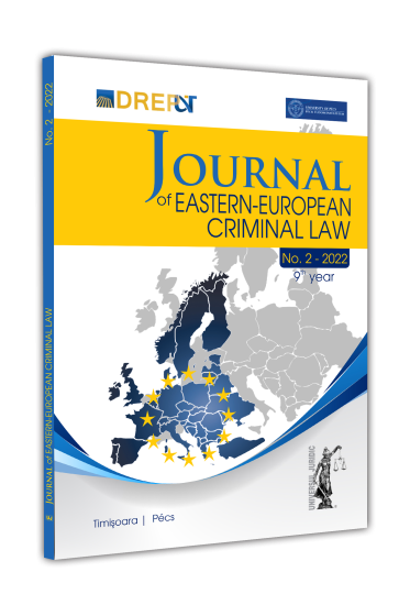 Journal of Eastern European Criminal Law No. 2/2022
