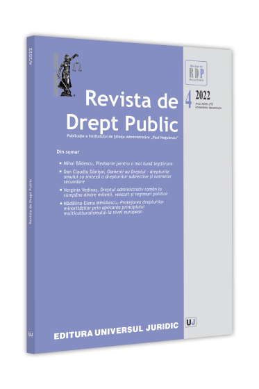 Revista de drept public nr. 4/2022