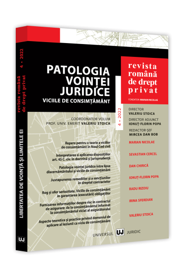 Revista Romana de Drept Privat nr. 4/2022