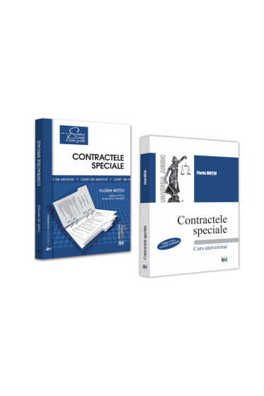 Pachet: Contractele speciale. Sinteze teoretice, teste-grila si spete, editia a VIII-a. Curs universitar, editia a IX-a