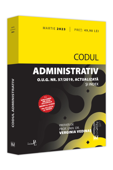 Codul administrativ: martie 2023