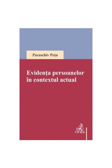 Evidența persoanelor in contextul actual