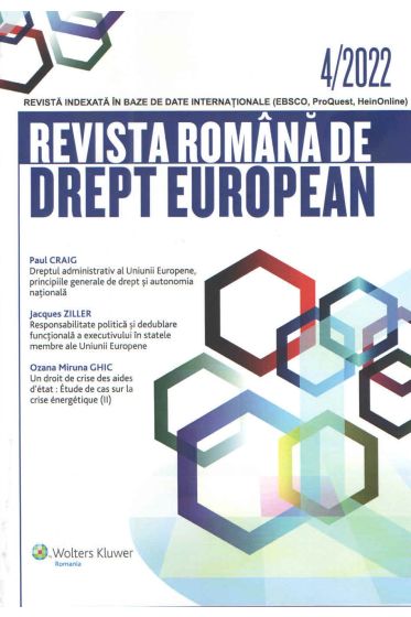 Revista Romana de Drept European nr. 4/2022