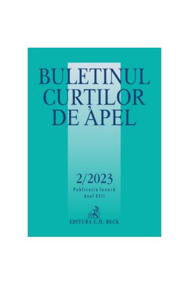 Buletinul Curtilor de Apel nr. 2/2023