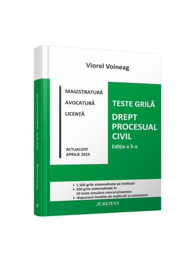 Teste grila. Drept procesual civil. Editia a 5-a