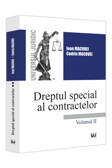 Dreptul special al contractelor. Volumul II