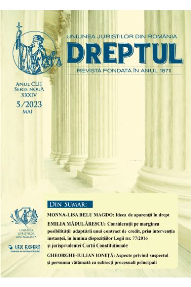 Revista Dreptul nr. 5/2023