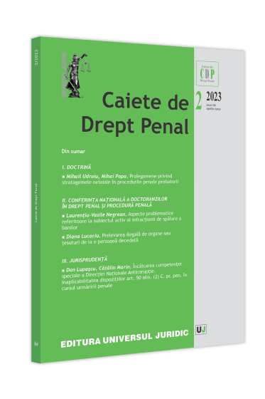 Caiete de drept penal nr. 2/2023