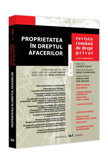 Revista Romana de Drept Privat nr. 2/2023
