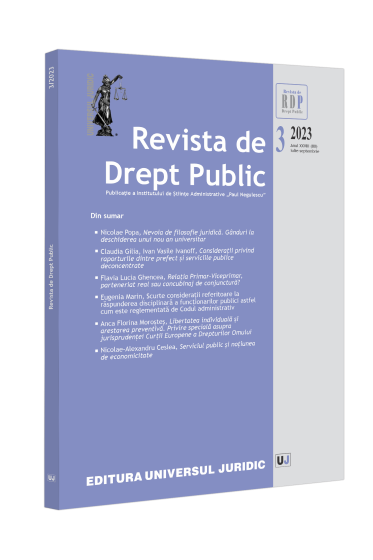Revista de drept public nr. 3/2023