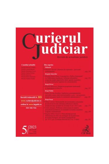 Curierul Judiciar nr. 5/2023