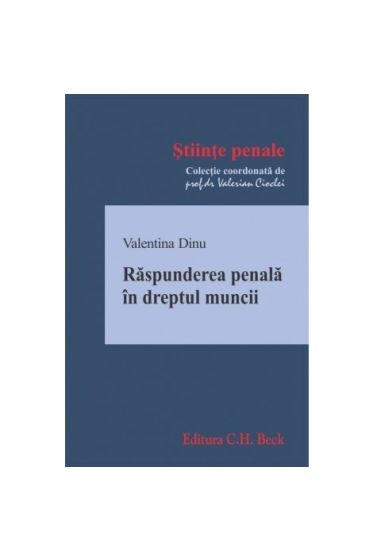 Raspunderea penala in dreptul muncii