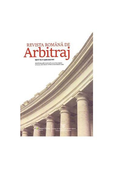 Revista Romana de Arbitraj Nr. 2/2023