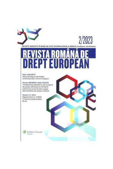 Revista Romana de Drept European nr. 2/2023