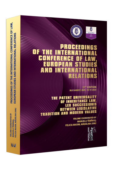 The Patent Universality of Inheritance Law. Lex Successionis Between Legislative Tradition and Modern Values