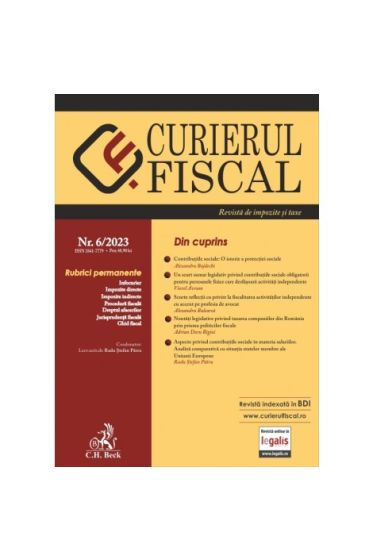 Curierul fiscal nr. 6/2023
