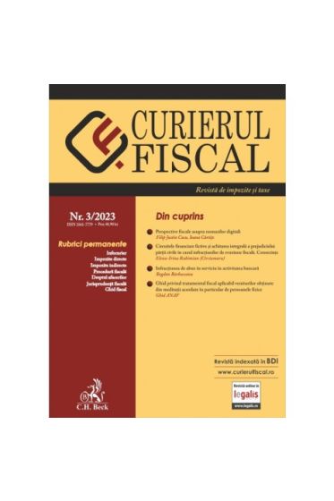 Curierul fiscal nr. 3/2023