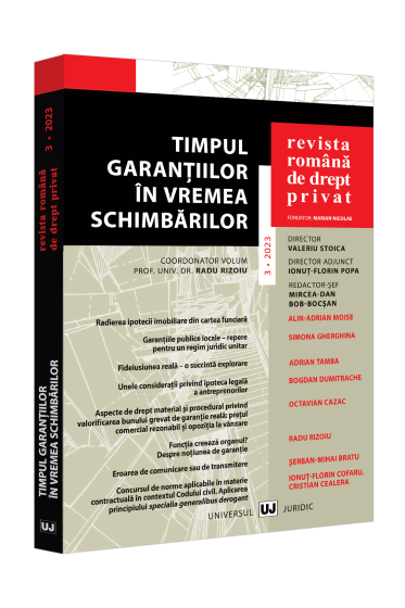 Revista Romana de Drept Privat nr. 3/2023