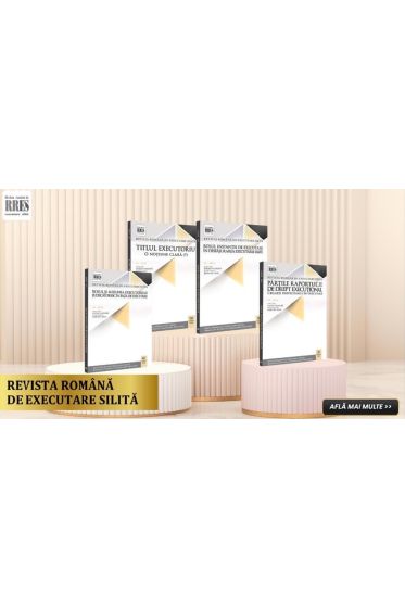 Abonament Revista romana de executare silita (an 2024 - 4 numere)