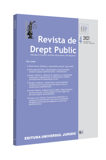 Revista de drept public nr. 4/2023