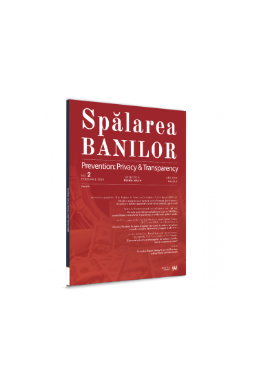 Spalarea banilor – Privacy & Transparency nr. 2/ 2023 IULIE-DECEMBRIE