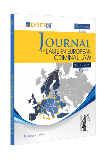 Journal of Eastern European Criminal Law No. 1/2023