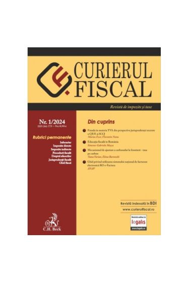Curierul fiscal nr. 1/2024