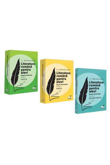 Pachet: Literatura pentru elevi vol I, II , III,