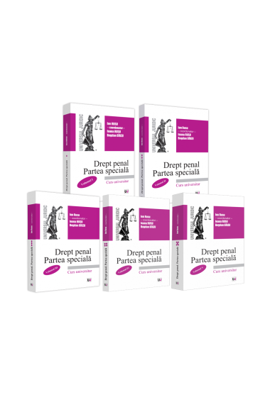 Pachet: Dept penal . Partea speciala. Volumele I, II, III , IV, V