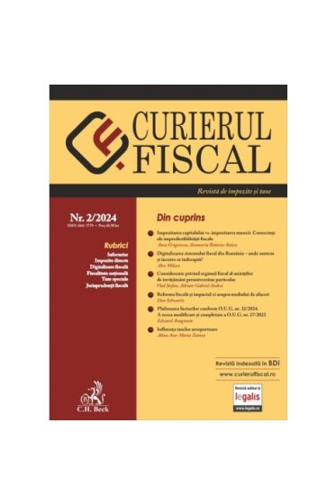 Curierul fiscal nr. 2/2024