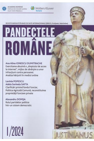 Pandectele Romane 1/2024