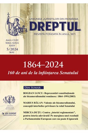 Revista Dreptul nr. 5/2024