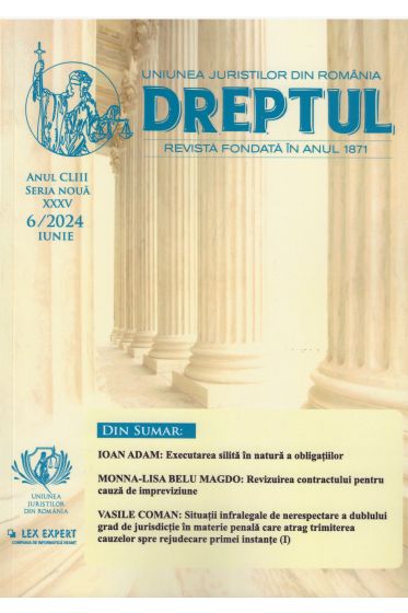 Revista Dreptul nr. 6/2024