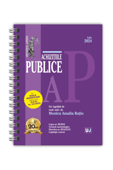 Achizițiile publice Iulie 2024