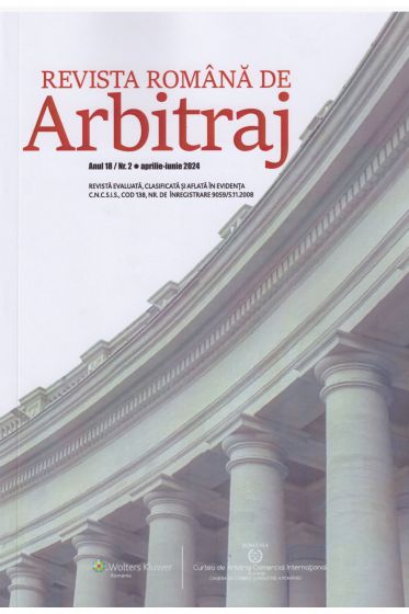Revista Romana de Arbitraj Nr. 2/2024
