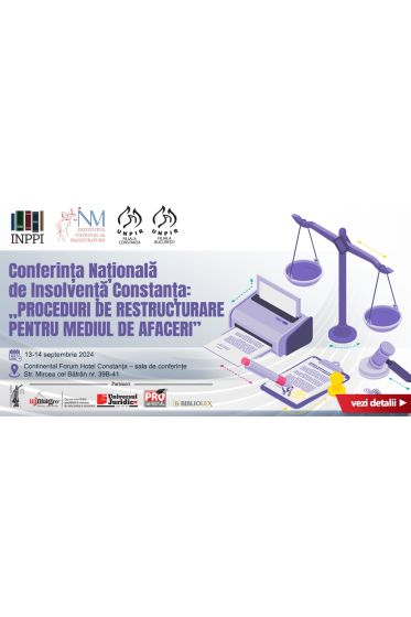 Conferința Naționala de Insolvența – Constanța - ONLINE