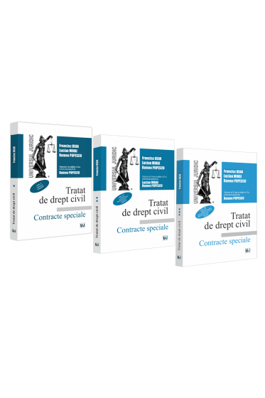 Pachet: Tratat de drept civil . Contracte speciale. Vol. I; Vol. II si Vol. III. Editia a VI-a