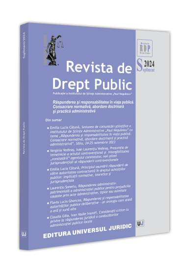 Revista de drept public – Supliment 2024