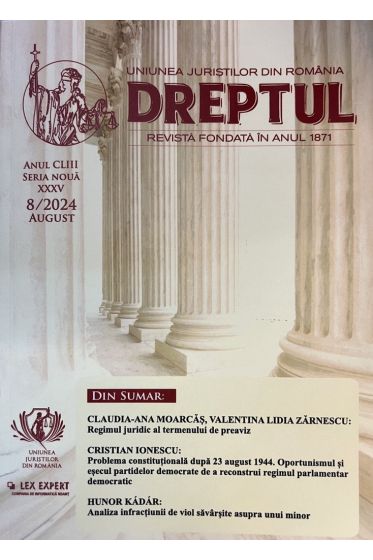 Revista Dreptul nr. 8/2024