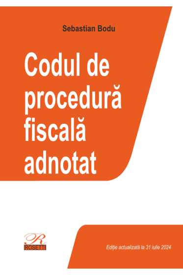Codul de procedura fiscala adnotat