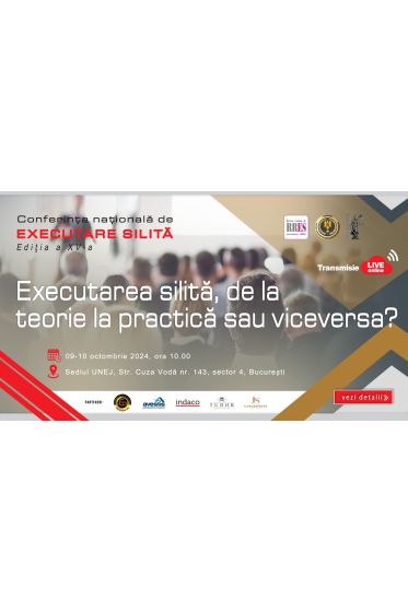 Conferința Naționala de Executare Silita - Ediția a XV-a