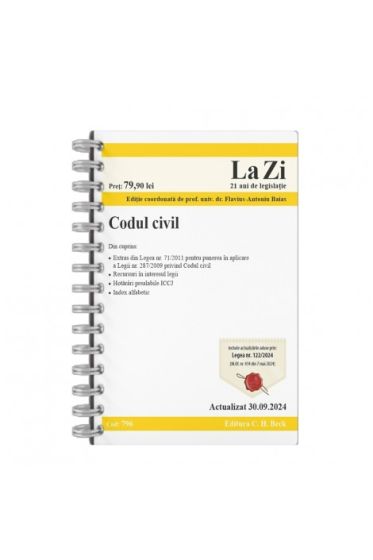 Codul civil. Cod 796. Actualizat la 30.09.2024