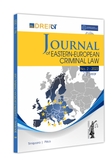 Journal of Eastern European Criminal Law No. 2/2023