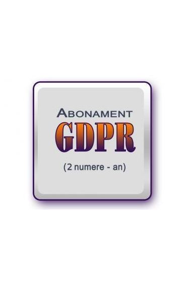 Abonament Revista GDPR (an 2025 - 2 numere)