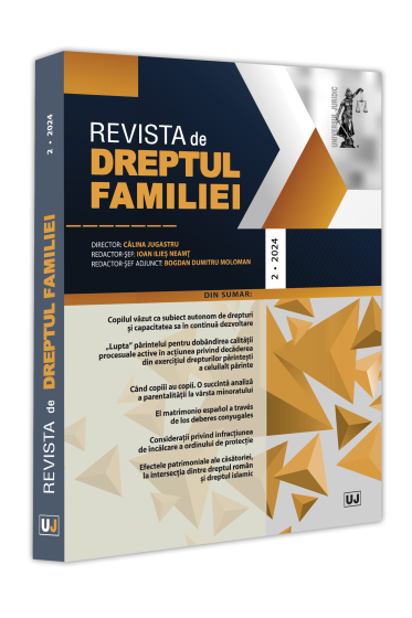 Revista de Dreptul Familiei nr. 2/2024