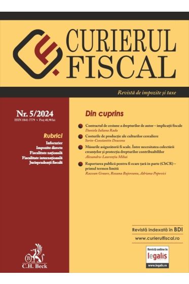 Curierul Fiscal nr. 5/2024