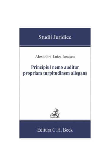 Principiul nemo auditur propriam turpitudinem allegans