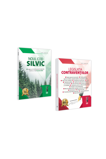 Pachet: Noul Cod silvic si Legislatia contraventiilor